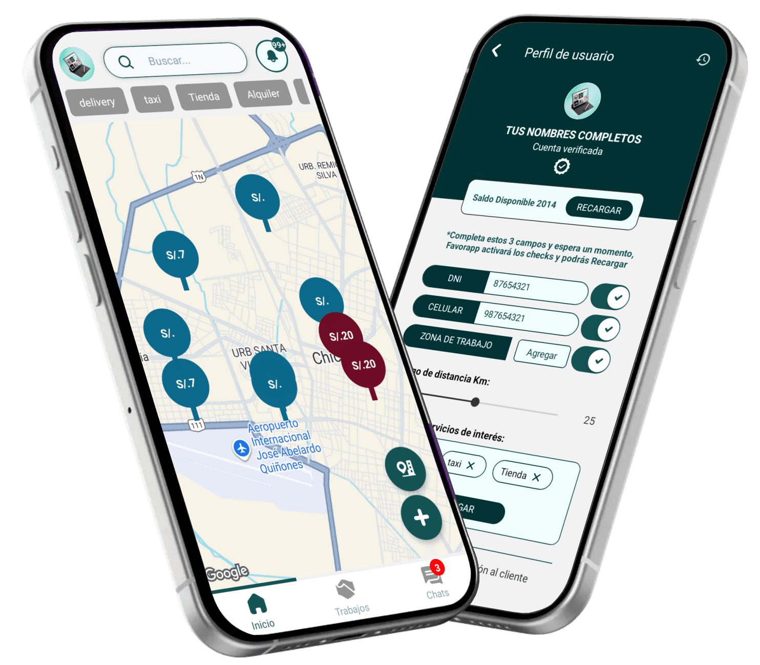 Favorapp - Aplicación para Trabajadores Independientes